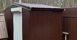 Сарай из металлопрофиля в Раменском для дачи от АСМ Подмосковья от 41376 рублей
